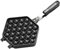 F Fityle Bubble Waffle Maker Pan Egg Waffle Maker Double Side Egg Bubble Puff Iron,Baking Plate,for Dessert,Breakfast Kitchen Use Home