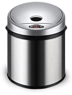 MYUYEE Basurero de Cocina de 6L/8L/12L eléctrico de inducción Inteligente con Tapa y Cubos Dobles Interior y Exterior.,