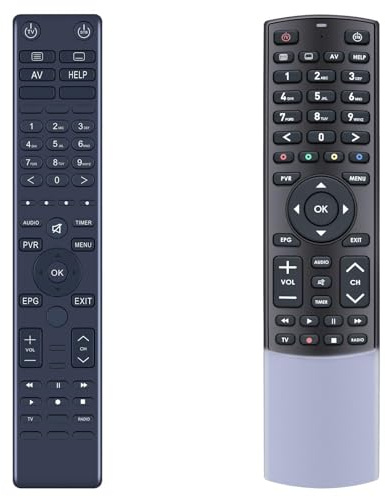 TRUCKON Neue Ersatzfernbedienung für alle VU+ Duo 4K SE BT Edition Satellitenempfänger, 1x DVB-S2X FBC Twin-Antrieb