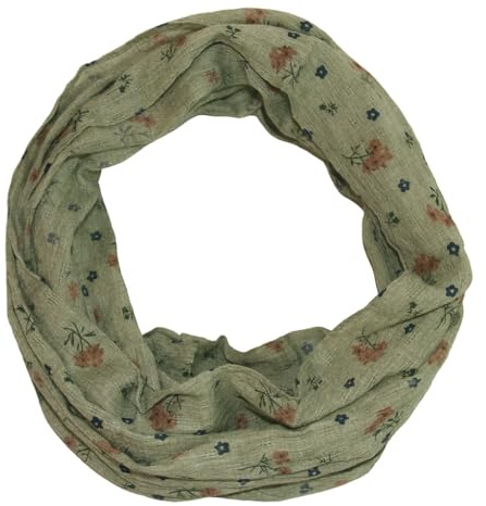 beybey® Damen Loopschal aus 100% Baumwolle – Leichter Rundschal, weich & atmungsaktiv – Viele Farben & Muster