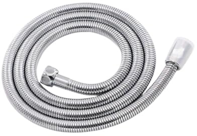 Tubo doccia di ricambio, tubo da 1,5 m, universale in acciaio inossidabile flessibile morbido, color argento, for soffione
