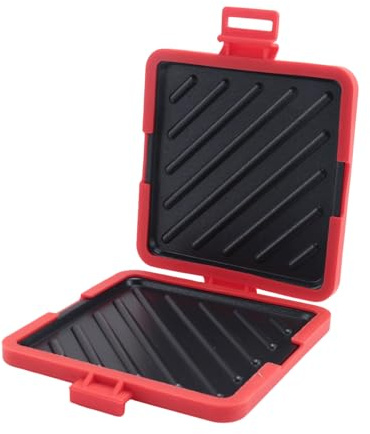 YGBWAOV Tostadora para Microondas, Tostadora para Microondas, Tostadora para Microondas Sandwichera, Tostada para Microondas Sandwichera Roja