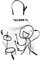 ABAKUHAUS Humor Delantal de Cocina, Badumts Tambor Meme Comics, No Se Ensucian Fácilmente Moderna Tecnología de Estampado, En Blanco Y Negro