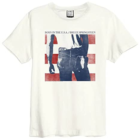 Amplified Bruce Springsteen Collection - Born In The USA Männer T-Shirt altweiß XL
