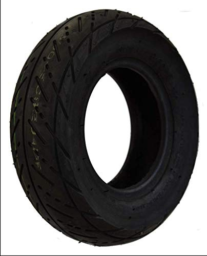 Flexel Mobility Scooter Pneumatic Scallop Tread Tyres (300-5) - Scallop Tread (Tyres Only, 2)