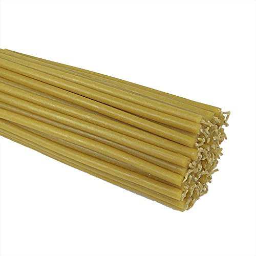 NKlaus 650g (ca. 100St.) Altarkerzen Ritualkerzen Bienenwachs Kerzen L: 18,5cm. 36263