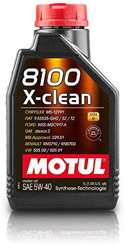 Motul Deutschland GmbH Motoröl 8100 X-CLEAN 5W-40 1L