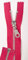 Jajasio 2 Stk. Reißverschluss Metall Aluminium Teilbar in 13 Farben pink 30cm Metallreißverschluss für Jacken Mantel
