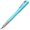 Faber-Castell 140986 - Füller Grip Pearl Edition, Feder M, türkis, 1 Stück