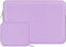 MOSISO Laptop Custodia Compatibile con MacBook PRO 16 2025-2019 M4 A3403 A3186 M3 A2991 M2 A2780 M1 A2485 A2141,15-15,6 Pollici Notebook,Neoprene Borsa con Piccolo Case, Viola