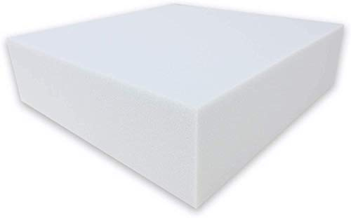 Dibapur ® White: Orthopädische Kaltschaummatratze/Akustikschaumstoff - H2 - Ohne Bezug - Made in Germany (90x200x5 cm)