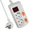 Regleta Base Multiple 2 Tomas con Interruptor Individual 1.5 Metros. (2 Tomas)