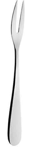 Windsor lot de 12 fourchettes à escargot, à cocktail – acier inoxydable 18/10, fini miroir, sans emballage, Argenté