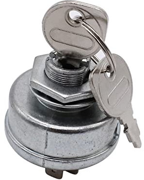 1 PC SHLPDFM lawn mower ignition start switch 24V Ignition Switch 5 Spade 725-0267 925-0267A STD 365402 Fits Craftsman Riding Lawn Mower Lawn Tractor
