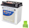 Compatible avec Suzuki 500 GS et 2002 Batterie YB10L-A2 (BB10L-A2) Batterie Technium 11 ampères 12 volts fournie complète moto scooter 135 x 90 x 145 mm