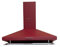 SOLTHERMIC CAMPANA H60P-RED2 EXTRACTORA DECORATIVA ESTILO RUSTICO ROJA / 60 CMS / 350 m3/h/FILTROS METALICOS