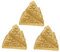 SOLUSTRE 3st Ägyptische Pyramiden Pyramidenfigur Mini ?gyptische Figuren Pyramide Unterrichten. Vintage Weihnachtspyramide Sammlerfiguren ?gyptenfigur Mädchen Harz Kopfkissen Miniatur