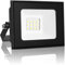Hondony 10W LED Strahler Außen, 6500K, IP66 Wasserfest LED Fluter, tageslichtweiße Beleuchtung für Lager, Garten, Garage, Hof, Parkplatz (10W, 6500K)