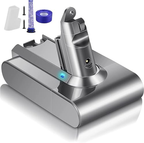 21.6V V6 6000mAh Ersatzakku für Dyson V6 Akku DC62 DC58 SV03 DC59 DC61 Animal DC72 DC74 SV04 SV05 SV06 SV07 SV09 Staubsauger