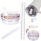 40oz Leak Proof Lids for Stanley Cup,Tumbler Detachable Flip Straw Lid