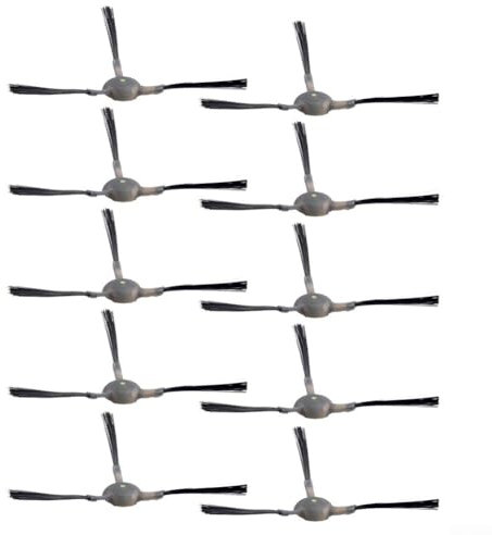 Fit Pour Lefant F1 Robot Aspirateur Remplacement Brosse Latérale, 10 Pcs Tapis Nettoyage Brosse Latérale Fit Pour Lefant F1, Pièces D'Aspirateur & Accessoires