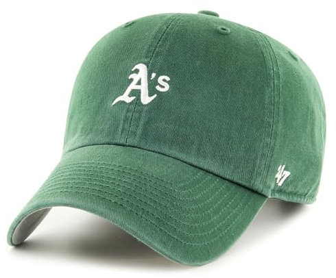 '47 Brand Adjustable Cap - Base Oakland Athletics dunkel grün