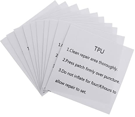 Toddmomy 20 Blatt Klebeband reparieren Poolband Flecken Reparatur-Patch-Kit Pool Reparaturband Fix aufblasbarer Flicken Pool Reparatur Patch Flicken für Schlauchboote Gummi
