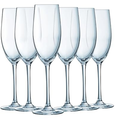 Chef & Sommelier Verre à Vin Cabernet 35 cl Lot de 6 | Cristallin sans plomb éclatant, verre à pied pour dégustation et service du vin, compatible lave-vaisselle, brillance durable