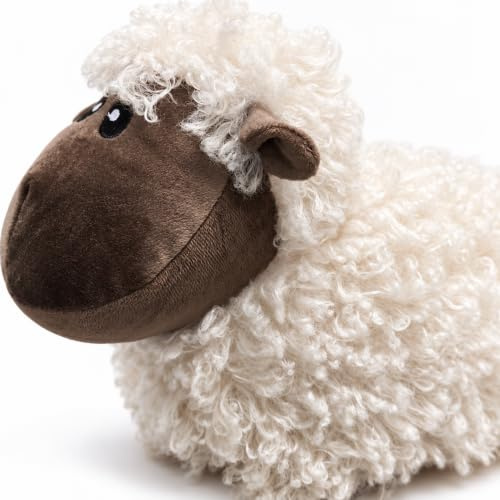 Türstopper in Tier Design, Türhalter Mops, Eule, Labrador,Katze, Zuschlagbremse Türsack Plüschdeko Stopper ca 1 kg (Shawn)