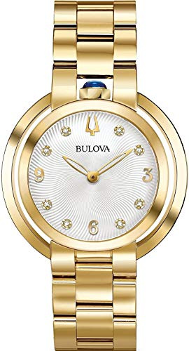 Bulova DamenArmbanduhr Analog Quarz Edelstahl 97P125