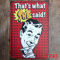 That 's what she said Metall blechschild geeignet für Haus und Küche Bar Cafe der Garage Decor Retro Vintage 20,3 x 30,5 cm