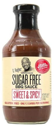 G Hughes BBQ Sauce Sweet & Spicy 510ml