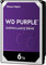 WD Purple 6 TB Disco Rigido Interno Videosorveglianza 3.5, Allframe 4K, 180 TB/Anno, Cache 64 MB, Classe 5.640 RPM