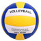 YANYODO Volleyball/Volleyball, weich, für drinnen und draußen, Größe 5 Größe 5 Yellow-White-Blue