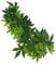 Balacoo 12inch Reptile Plants Hanging Plastic Terrarium Plant Simulation Plant Decorative Ornament for Habitat of Reptiles