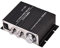 Mini amplificateur de Puissance Audio de Voiture Auto Filaire stéréo HiFi 2 canaux Amplificateur numérique pour Voitures, Motos, Bateaux, téléphone Portable, lecteurs DVD, MP3, MP4(Noir)
