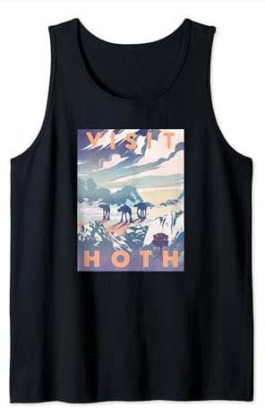 Star Wars Visit Hoth Poster Tank Top