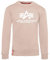 ALPHA INDUSTRIES Herren Basic Sweater Für Sweatshirt, Pale Peach, XL EU