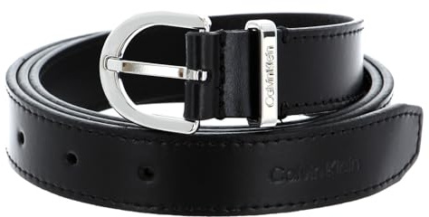 Calvin Klein Damen Ck Must Metal Loop Rnd Belt 25mmk60k610158 Gürtel (1er Pack)