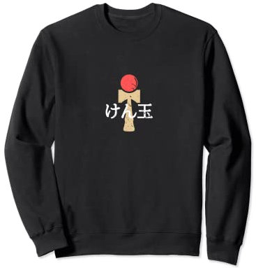 Kendama Merch, japanische Buchstaben Sweatshirt