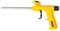 VERLINGER Schaumpistole für Bauschaum Klebstoffe, Präzise Dosier-Pistole, Bauschaumpistole Pistolenschaum PU schaum, Weiß Stahl Eco, DIY Projekte