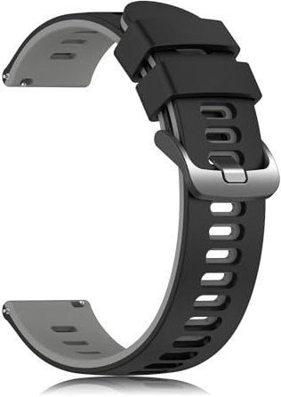 EZMVZKU 22mm Silicona Correa Para Samsung Galaxy Watch 3 45mm/Watch 46mm,Para Amazfit GTR3/3 PRO/GTR4 Repuesto Pulsera,Compatible con Huawei Watch GT runner/GT3 46mm/3/3 Pro