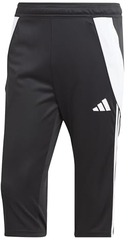 adidas Herren Tiro 24 3/4 Pants, Black/White, 3XL