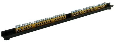 Marlanvil PE N Klemme Mit Träger Im Verteilerfeld 18 Module 2 x 5P