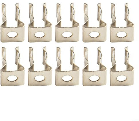 PETSTIBLE 10 Federschlaufenklemmen geschlossene Federklemmen Niederdruck Luftschelle Schlauchschelle 6~50mm(6mm)