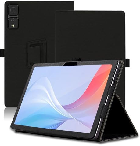 Hülle für AGM Pad T2 11 Zoll, AGM Pad T2 Tablet Schutzhülle, Klappständer Schutzhülle mit Stifthalter und Handschlaufe, Umfassender Schutz. (Schwarz)