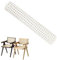 Rollo de mimbre de ratán blanco, de plástico PE, para decoración de muebles (40 x 100 cm)