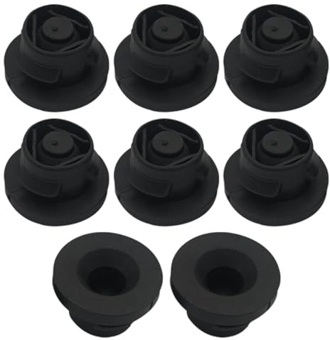 MOLZINY 8 Pezzi Silent-block Sistema di Aspirazione OEM 1422A3 gomma auto filtro aria compatibile con Peugeot Berlingo C2 C3 C4 C5 JUMPY XSARA PICASSO 1.6 HDI