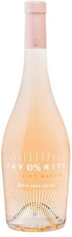 Alkoholfreier Roséwein Fav0% rite 0,0% vol. – Dealkoholisierter Wein Cru Classé Provence – 0,75l Flasche