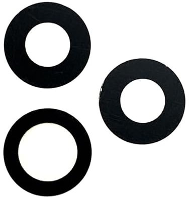 Générique Lentilles Caméra Arrière pour iPhone 12 Pro Max - Verres de Remplacement avec Adhésif 3M Double Face - Kit de Remplacement - Réparation Facile